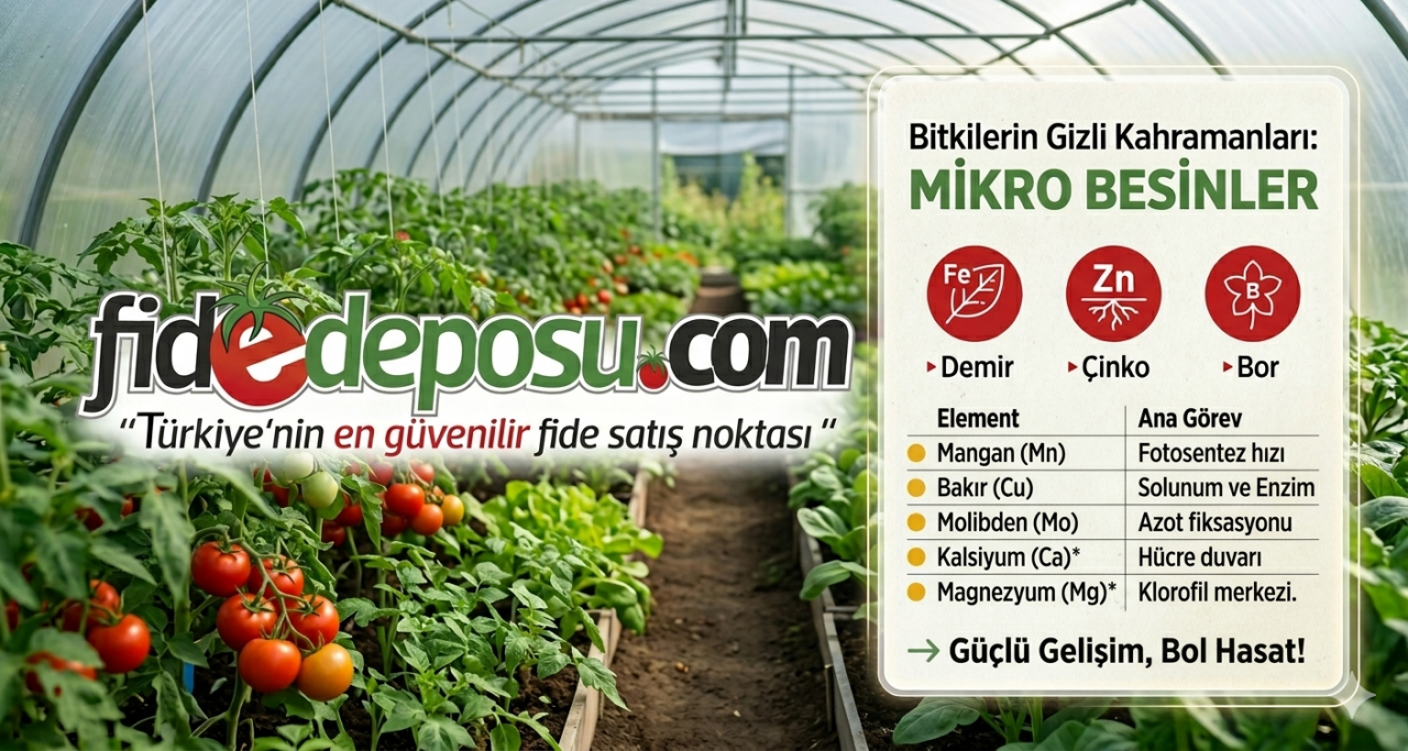 Bitkilerin Gizli Kahramanları: Mikro Besin Elementleri Rehberi