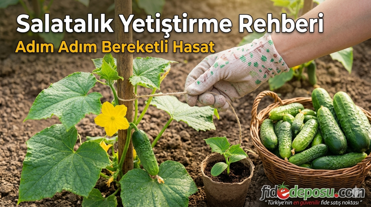 Açık Tarla ve Bahçede Salatalık Yetiştirme Rehberi