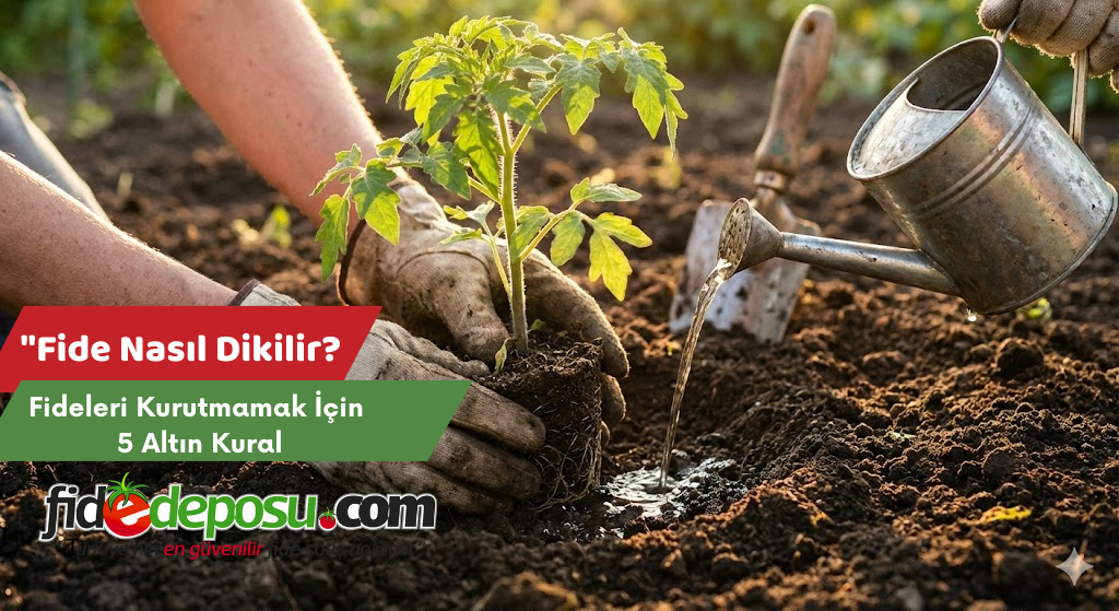 Fide Nasıl Dikilir? Fidelerinizi Kurutmamak İçin 5 Altın Kural