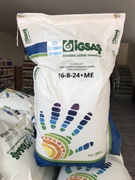 İgsaş 16-8-24+ME NPK Damlama Gübresi 25 Kg