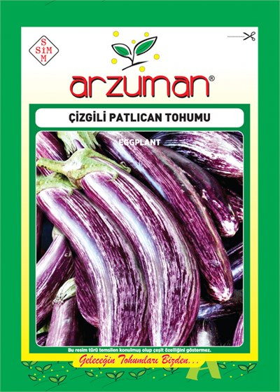 Çizgili Patlıcan Tohumu