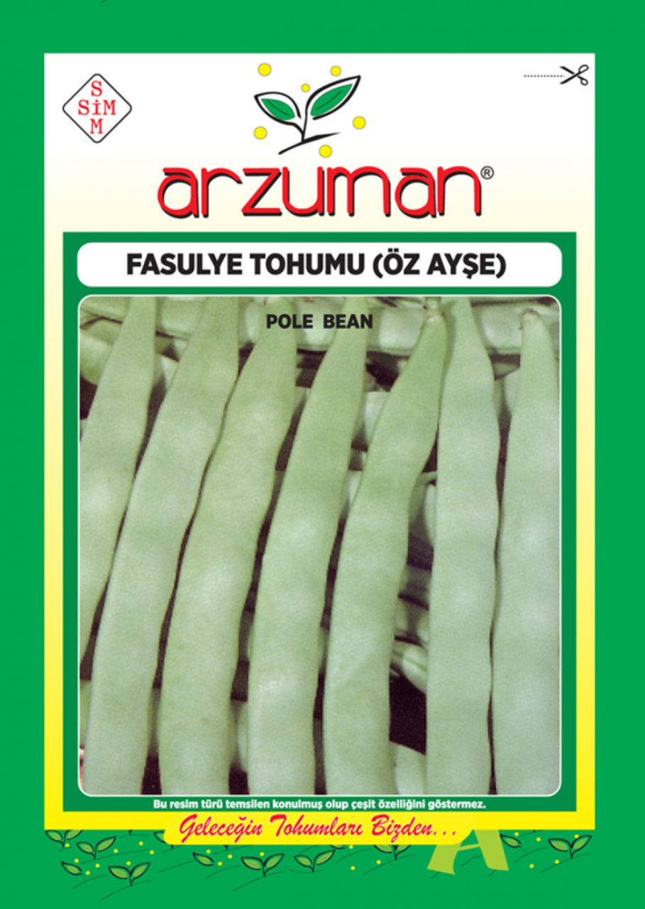 Öz Ayşe Sırık Fasulye Tohumu 2 Kg