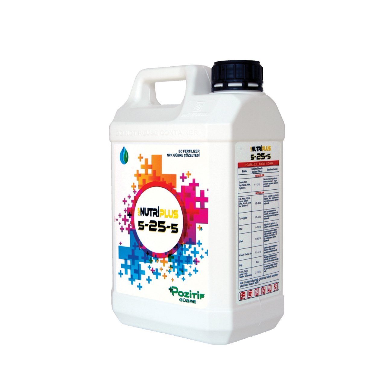 Nutriplus 5-25-5 Çiçeklendirici Sıvı Bitki Besleme 5 Lt.