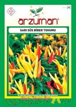 Sarı Süs Biberi Tohumu