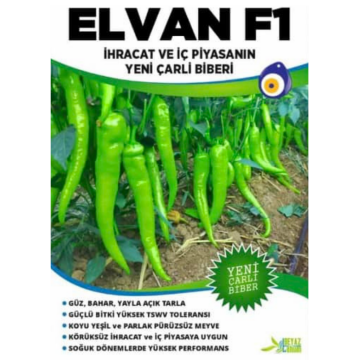 Elvan F1 Çarliston Biber Tohumu