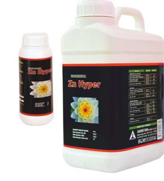 Zn-Hyper Çinko Bor Molibden İçerikli Gübre 5 Lt