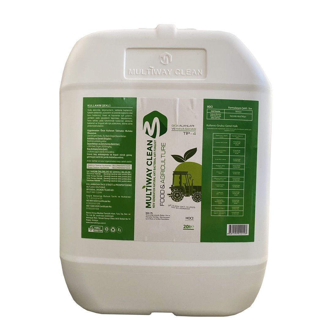 Multıway Clean Dezenfektan 20 Litre
