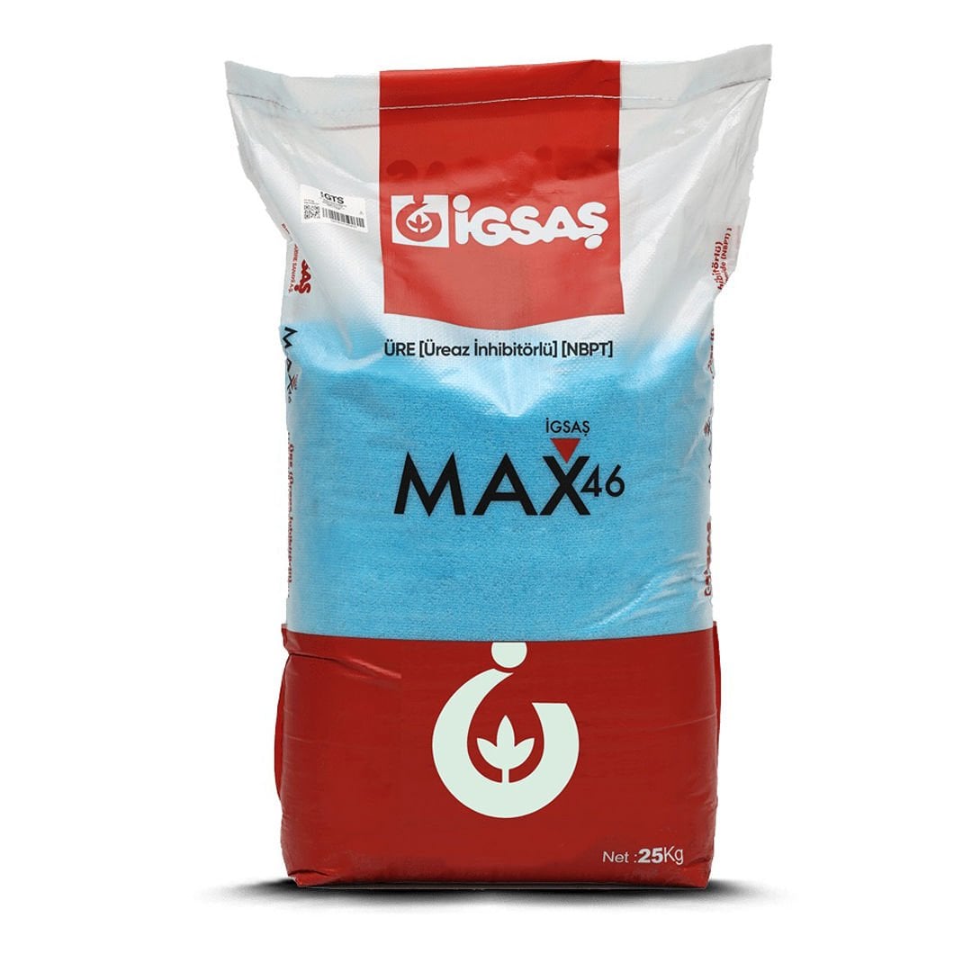 İGSAŞ MAX 46 ÜRE Yavaş Salınımlı Gübre 25 Kg