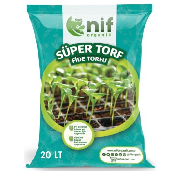 Nif Organik Süper Bitki Yetiştirme Torfu 20 Litre