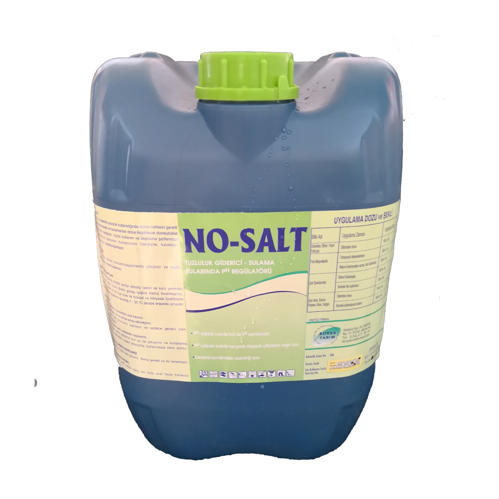 No Salt  Tuzluluk Giderici Ph Ayarlayıcı Sıvı Gübre