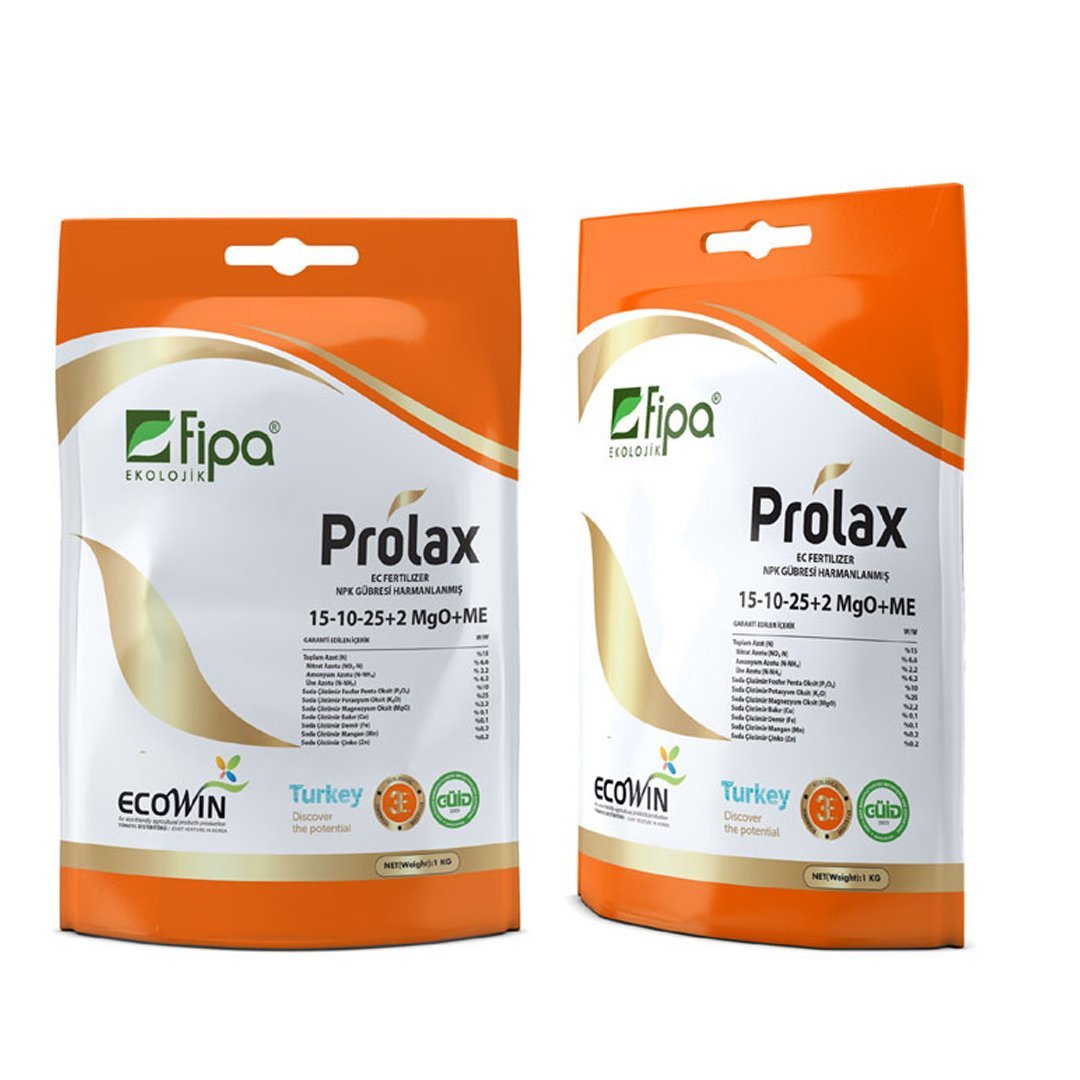 Prolax 15-10-25+(2Mgo)+ME Harmanlanmış NPK Gübre 1 Kg