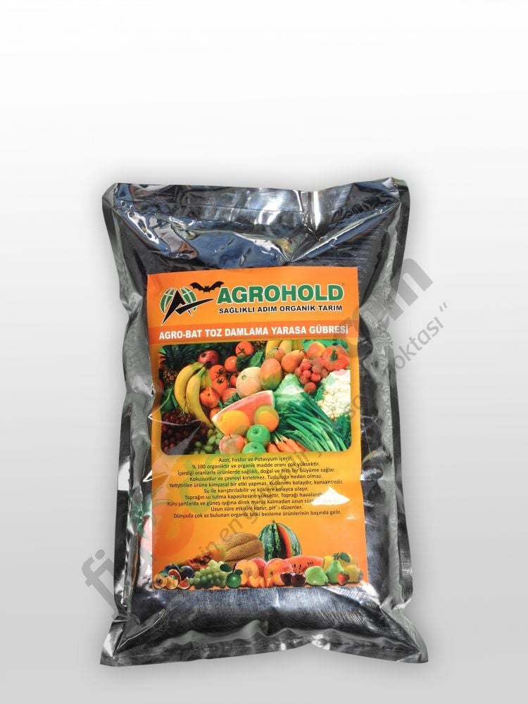 Organik Agro-Bat Toz Damlama Yarasa Gübresi