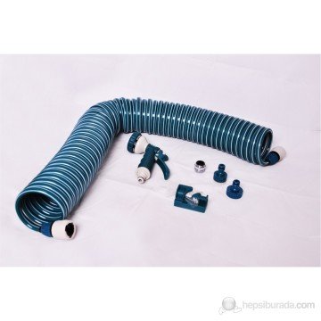 Spiral Bahçe Hortumu-Tabancalı Set 15 Metre