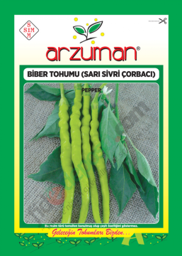 Çorbacı Sarı Sivri Biber Tohumu