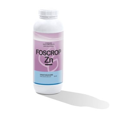 Foscrop Zn İyi Polinasyon-Kaliteli Meyve İçin Gübre 1 Lt